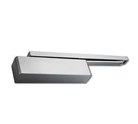 Briton 2320B.T.S.SES 2320 & 2321 Cam Action CE Closer: Adj Size 2-4 with B/C & Softline Cover Pull Side for Fire Doors, Silver