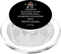 BRITONS PATRIOTIC BRITISH PRIDE SUPPORTERS GB E.T. ALIEN UK PopSockets PopGrip for MagSafe