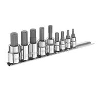 Britool Expert E034802B Hex Bit Socket Set of 9 1/4 & 3/8in Drive