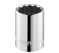 Britool E117056BR Bi-Hex Standard 1/2" Drive Socket in Display Pack, 13mm