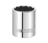 Britool E117063BR Bi-Hex Standard 1/2" Drive Socket in Display Pack, 20mm