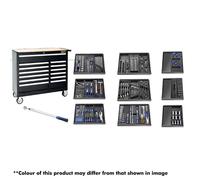 Britool E220334B 390 Piece Tool Kit & Tool Chest - Black