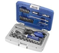 Britool Expert 1/4" socket set accessory set 34pc ratchet E194672 RDG Tools