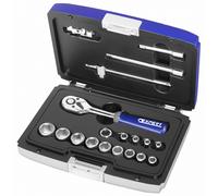 Britool E030700B Socket Set Metric 1/4" in Drive, 19 Pcs
