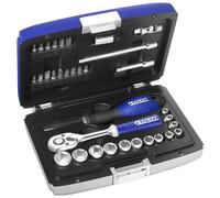 Britool E194672B 1/4-inch Socket Drive Set (34 Pieces)