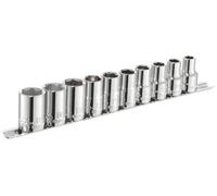 Expert by Facom 10 Piece 1/2" Drive Hex Socket Set Metric 1/2"