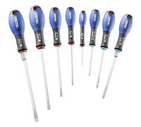 Britool Expert E160906B Slotted/ Pozi Screwdriver Set (8 Pieces)