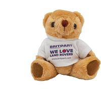 BRITPART DA8016 Teddy Bear Plush Toy With Branded Knitted Top Pullover Gift x25