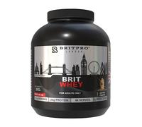 BRITPRO - BRIT Whey, 2kg - Coffee Frappe Flavour - 24g Protein, No Added Sugar, No Additives - Whey Protein Concentrate - Lean Muscle, Recovery & Strength - Made in The UK