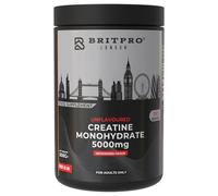 BRITPRO - Creatine Monohydrate, Unflavoured 500g - Ultra-Micronised Creatine - Lean Muscle, Strength & Endurance - Fast Absorption, Zero Fillers - Premium Quality - Made in The UK