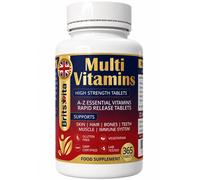 Brits Vita Daily Multi Vitamins 365 Tablets A-Z Essential Multivitamins Tablets