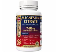 Brits Vita Magnesium Citrate Bottle - 60 Capsules