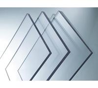 Britshield 2mm Clear Solid Polycarbonate Sheet, A4 (Pack of 2) - Shatterproof Glazing and Greenhouse Panel