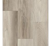 Britshield Sample, SPC Click Vinyl Flooring, Andria Grey, 6 mm Thick, 0.5 mm Wear Layer, 100% Waterproof Rigid Core Plank with Underlay