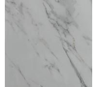 Britshield Sample, SPC Click Vinyl Flooring, Calacatta Statuary, 5 mm Thick, 0.5 mm Wear Layer, 100% Waterproof Rigid Core Plank with Underlay