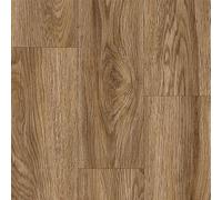 Britshield Sample, SPC Click Vinyl Flooring, Campus Golden Brown, 5 mm Thick, 0.5 mm Wear Layer, 100% Waterproof Rigid Core Plank with Underlay