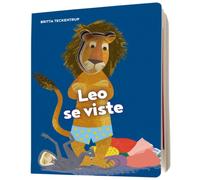 Britta Teckentrup Leo se viste Paperback Book Britta Teckentrup Multicolor