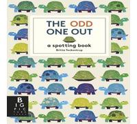 Britta Teckentrup The Odd One Out Paperback Book in White Britta Teckentrup White
