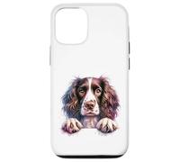 Brittany English Springer Spaniel Cocker Spaniels Dog Face Case for iPhone 12/12 Pro