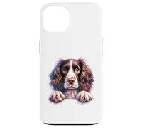 Brittany English Springer Spaniel Cocker Spaniels Dog Face Case for iPhone 13