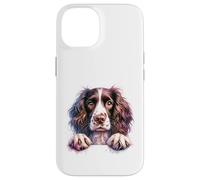 Brittany English Springer Spaniel Cocker Spaniels Dog Face Case for iPhone 14