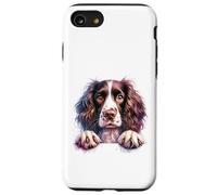 Brittany English Springer Spaniel Cocker Spaniels Dog Face Case for iPhone SE (2020) / 7/8