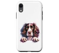 Brittany English Springer Spaniel Cocker Spaniels Dog Face Case for iPhone XR