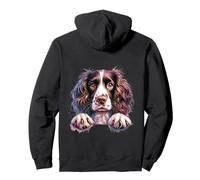 Brittany English Springer Spaniel Cocker Spaniels Dog Face Pullover Hoodie