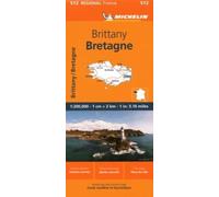 Brittany - Michelin Regional Map 512