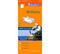 Brittany - Michelin Regional Map 512: Map