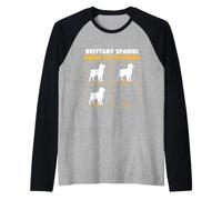 Brittany Spaniel Guide to Training - American Brittany Raglan Baseball Tee