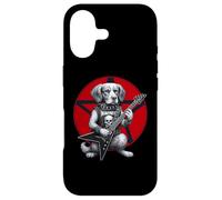 Brittany Spaniel Heavy Metal Guitar Rock Dog Lover Case for iPhone 17