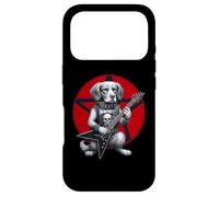 Brittany Spaniel Heavy Metal Guitar Rock Dog Lover Case for iPhone 17 Pro