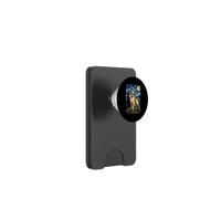 Brittany Spaniel Starry Night - American Brittany Dog Dad PopSockets PopWallet for MagSafe