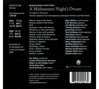 Ilan Volkov - Midsummer Night's Dream [New CD]