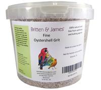 Britten and James Premium Fine Oystershell Grit 2L Tub (2.8kg)