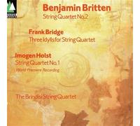 Britten, Bridge, Holst: String Quartets / Brindisi String Quartet (Conifer)