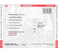 BRITTEN: CHORAL EDITION, VOL. 3 NEW CD