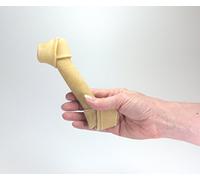 Britten & James Natural Rawhide Knotted Bone Chews for Dogs Large [Pack of 10]