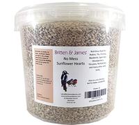Britten & James No Mess Premium Sunflower Hearts for Wild Birds (3.2kg)