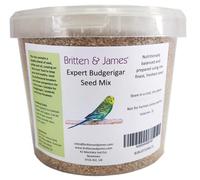 Britten & James Premium Food Mix for Budgies 2L Tub (1.8kg)