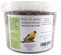 Britten & James Premium Goldfinch Food in a Stay Fresh 3L Tub (1.85kg)