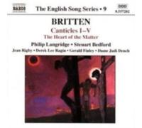 BRITTEN/LANGRIDGE/RIGBY/FINLEY/RAGIN: CANTICLES 1-5 - CD