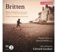 BRITTEN/LITTLE/BBC PHILHARMONIC ORCHESTRA: PIANO CONCERTO/VIOLIN CONCERTO - CD