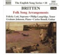 BRITTEN/LOTT/LANGRIDGE/JOHNSON/BONELL: FOLK SONG ARRANGEMENTS - CD