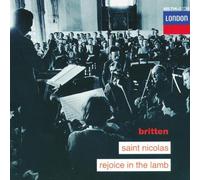 Britten: Saint Nicolas / Rejoice in the Lamb