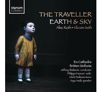 BRITTEN SINFONIA - ALEC ROTH VIKRAM SETH THE TRAVELLER EARTH A - CD - N3z