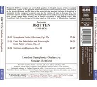 BRITTEN: SINFONIA DA REQUIEM; SEA INTERLUDES AND PASSACAGLIA FROM PETER GRIMES N