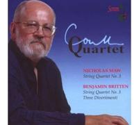 Britten: String Quartet no.3, Three Divertimenti, Maw: String Quartet no.3