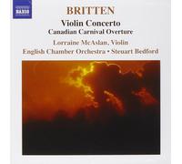 BRITTEN: Violin Concerto / Canadian Carnival / Mont Juic